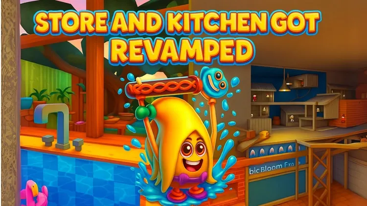 Developer update image for Summer update is out - Kitchen-Garden-Store has been revamped.Garden-Store got revamped