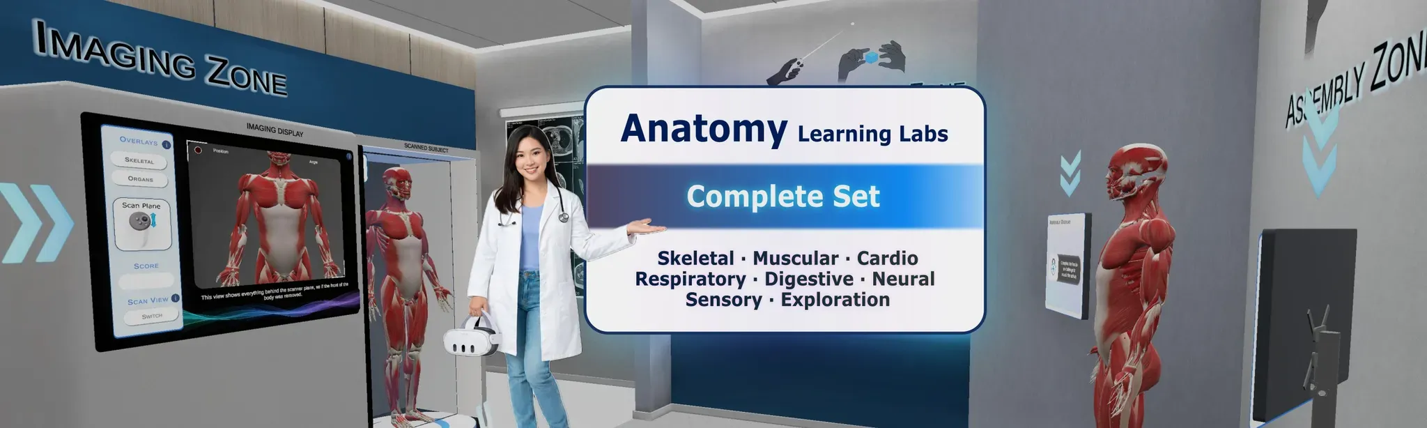 Anatomy Learning Labs: Complete Set