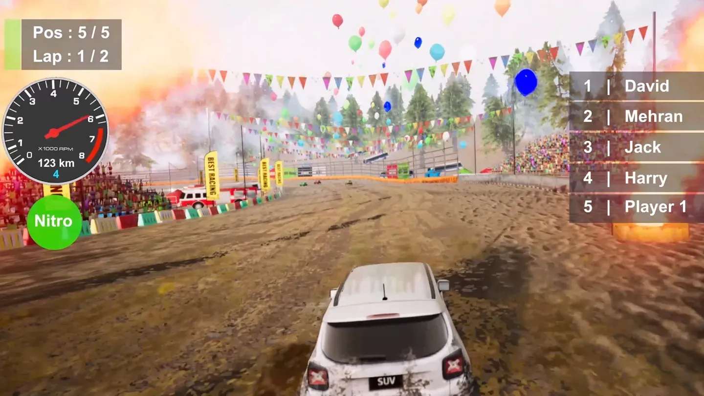 Off-Road Racing trailer 0