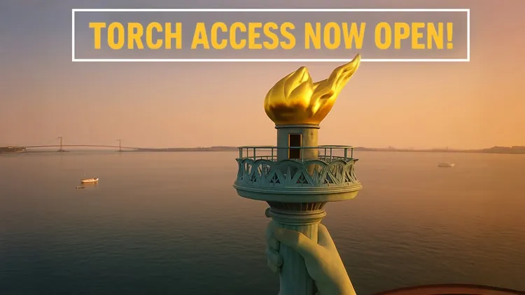 Developer update image for Torch Access NOW OPEN!