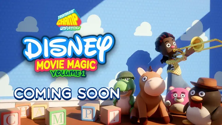 Developer update image for Disney Music Magic Vol. 1 Comes to Trombone Champ: Unflattened August 20th!