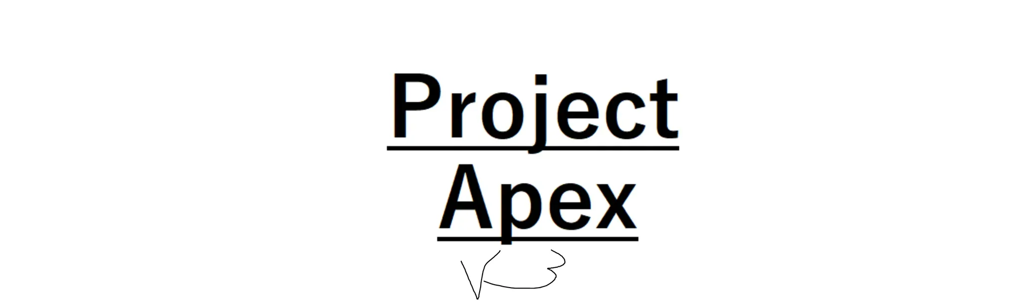 Project apex v3