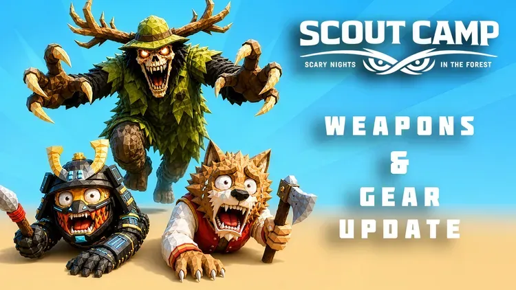 Developer update image for Weapons & Gear Update | Scout Camp