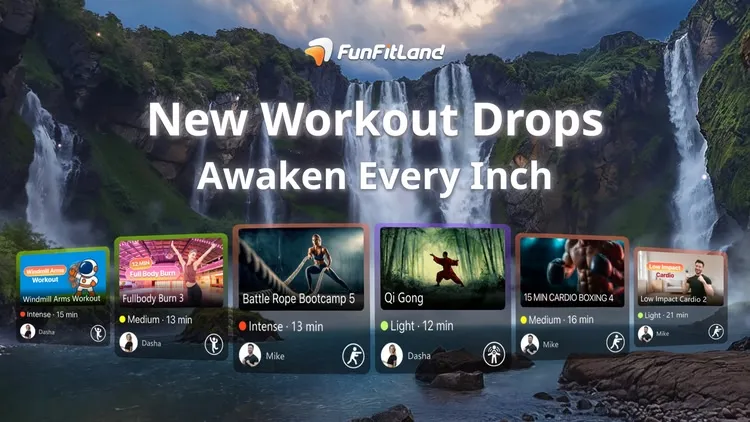 Developer update image for 📅 Sep. 4 | New Workout Drops: Awaken Every Inch