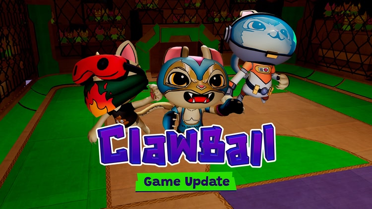 Developer update image for Clawball Update 3 - New season, Cosmetic Store and more!