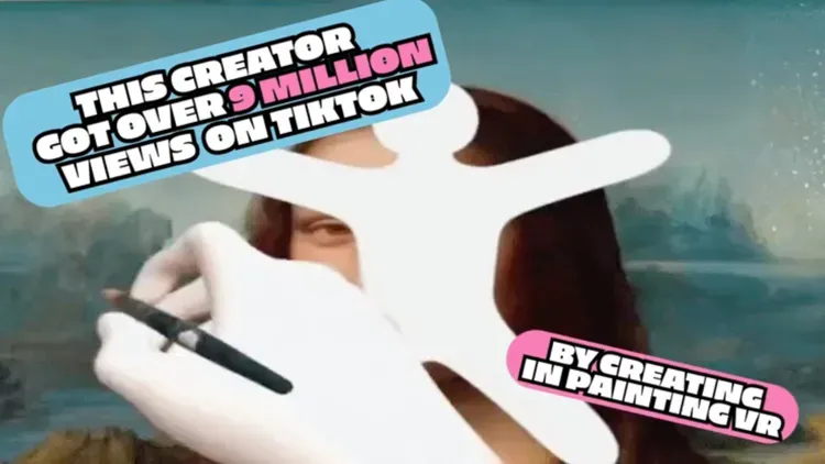 Developer update image for 9 million views on a single VR painting