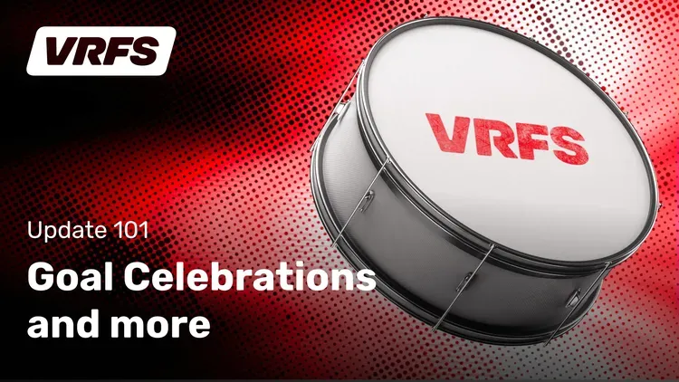 Developer update image for Goal Celebrations Update