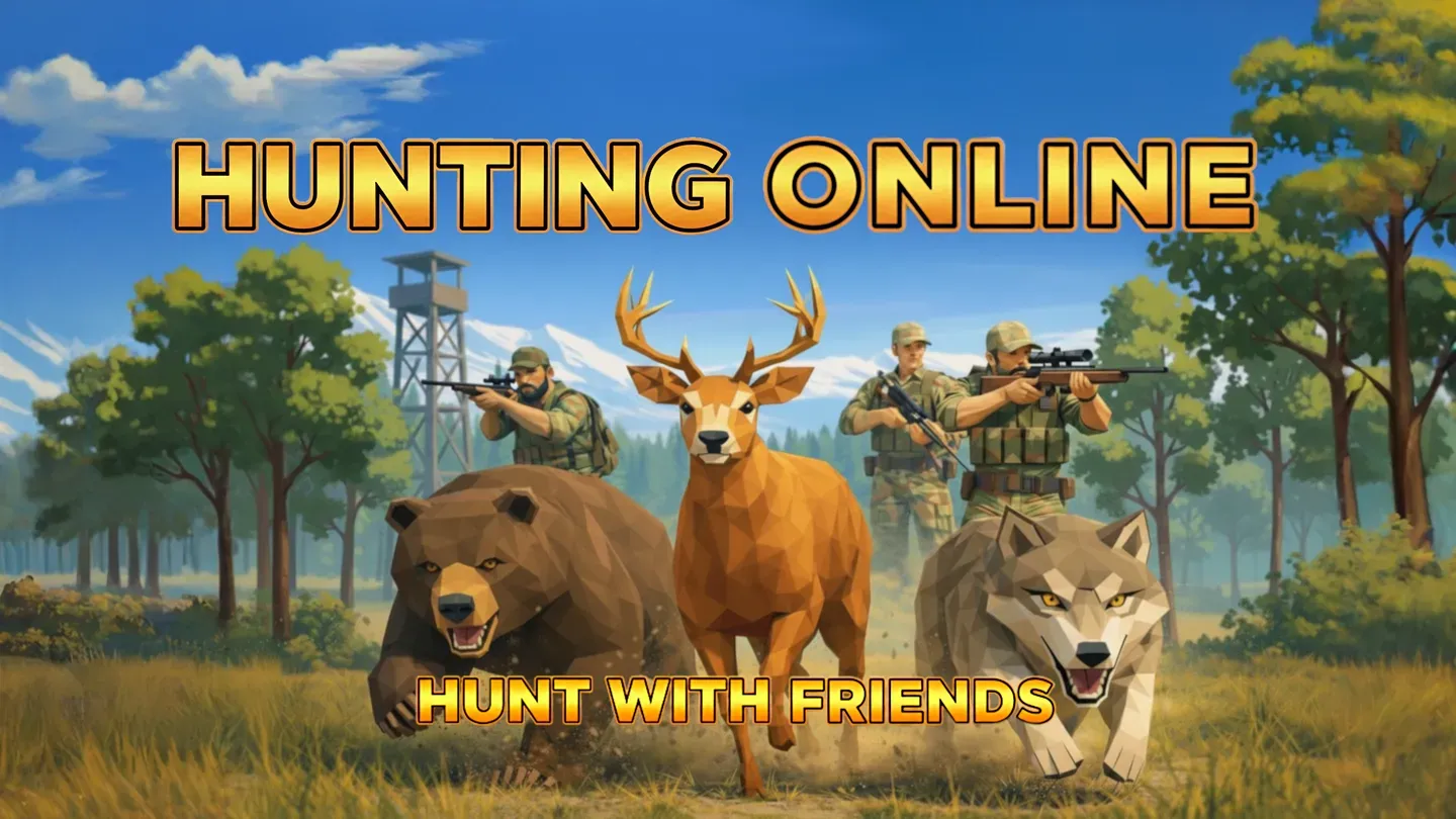 Hunting game ONLINE: Hunter. MULTIPLAYER trailer 0