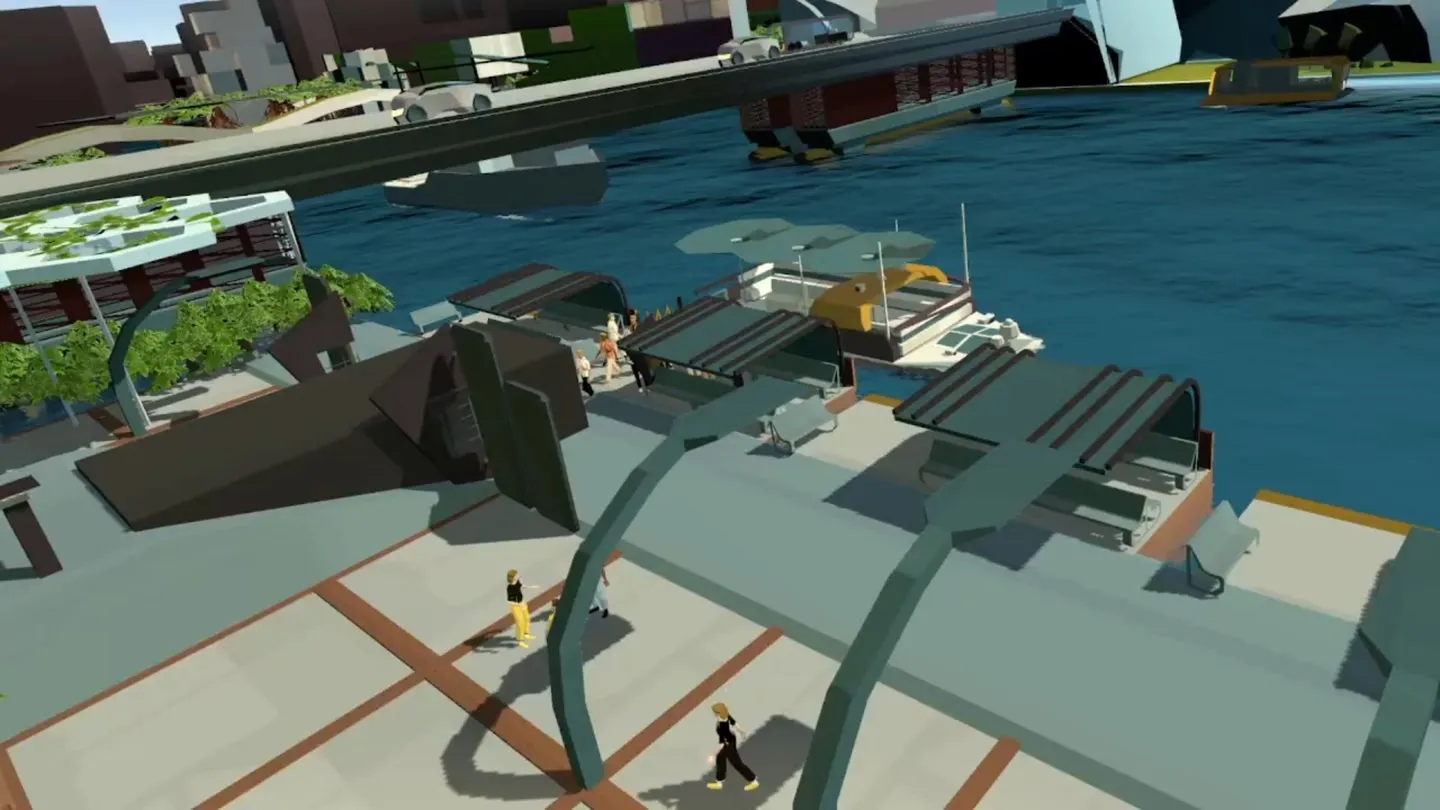 Future World Vision Floating City VR trailer 0