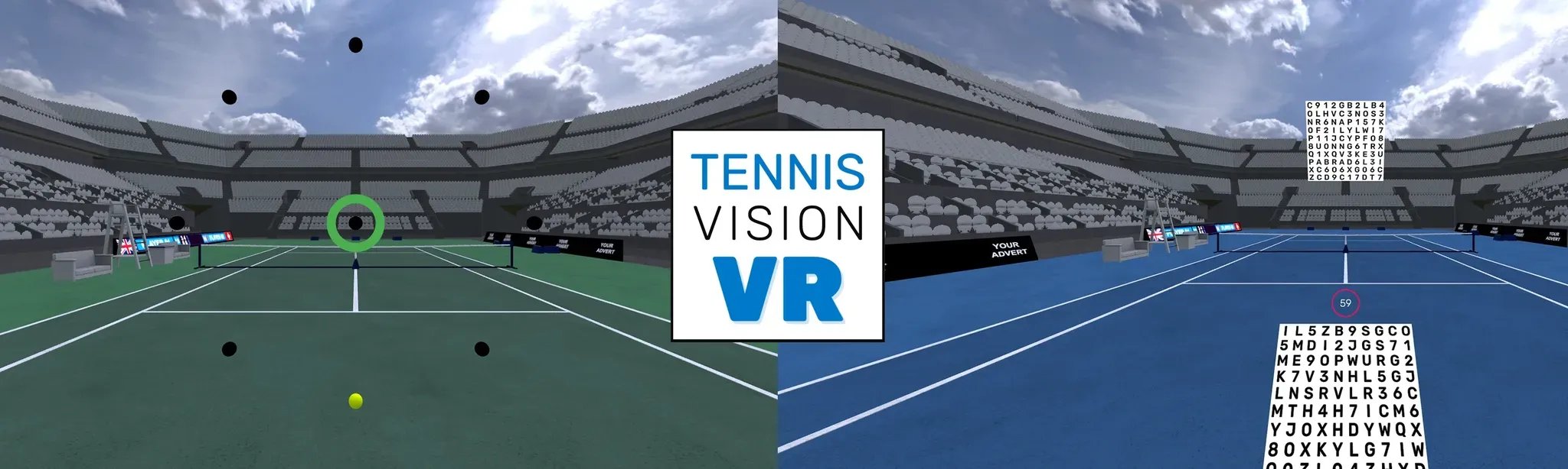 Tennis Vision VR - Vision Training