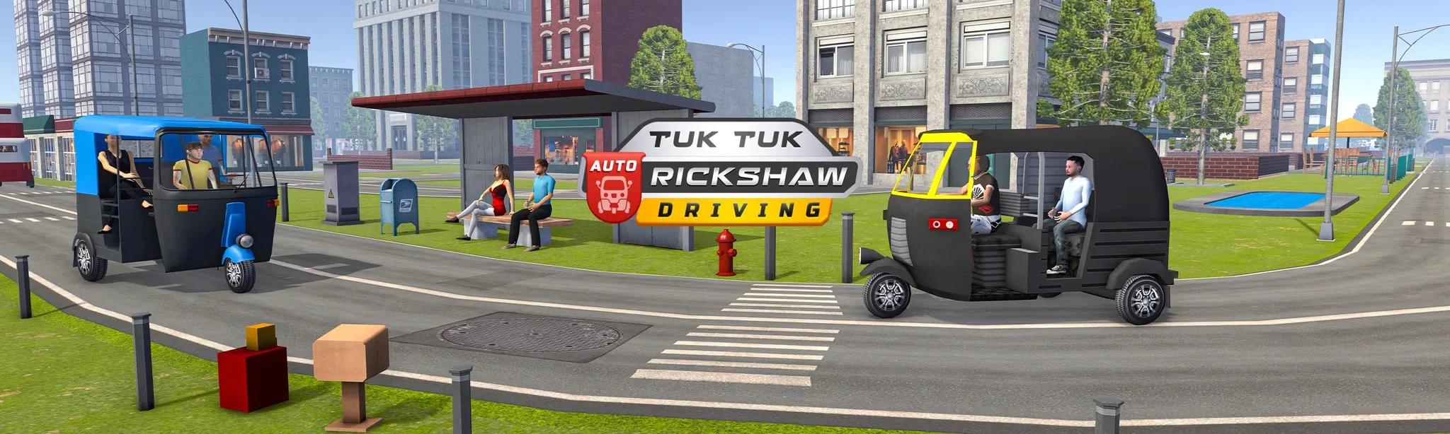 Tuk Tuk  Auto Rickshaw Driving
