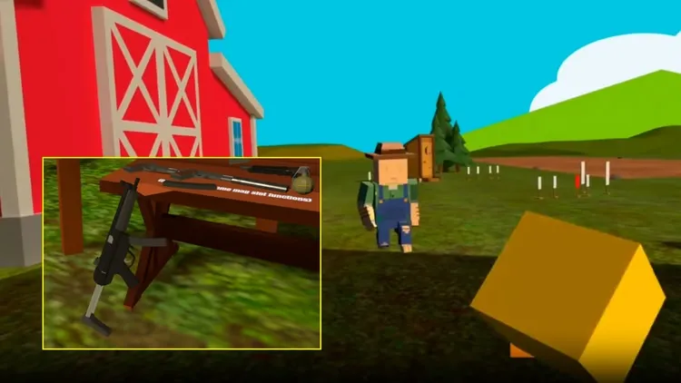 Developer update image for New: the MP5 and angry scarecrows!