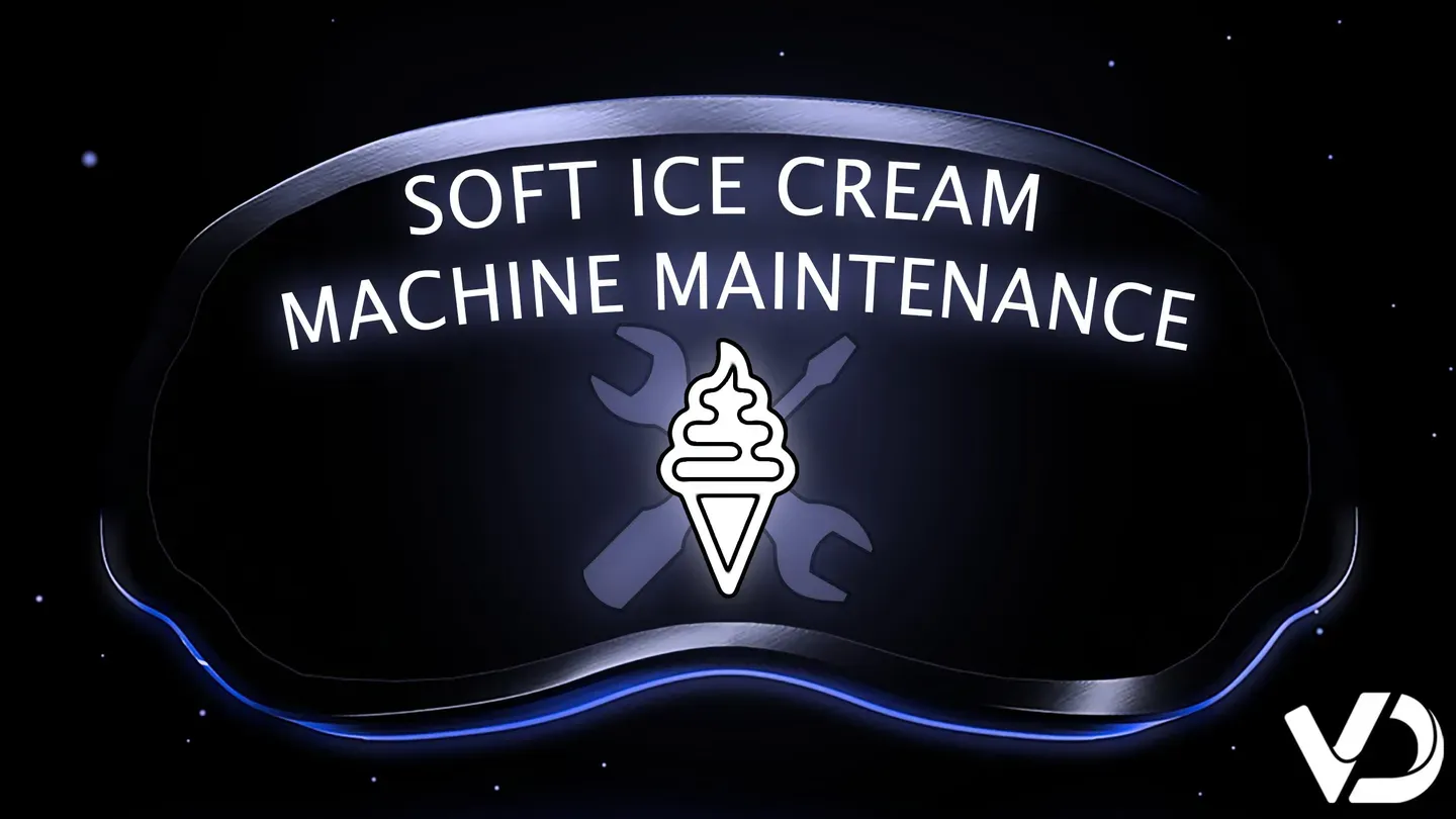 VREW Soft Ice Cream Machine Maintenance Simulation trailer 0