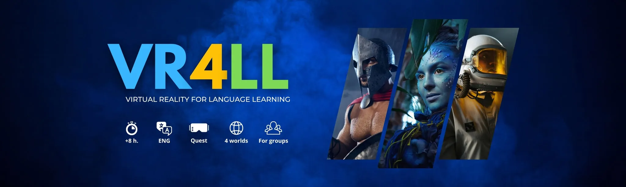 VR4ll. Virtual Reality for Language Learning