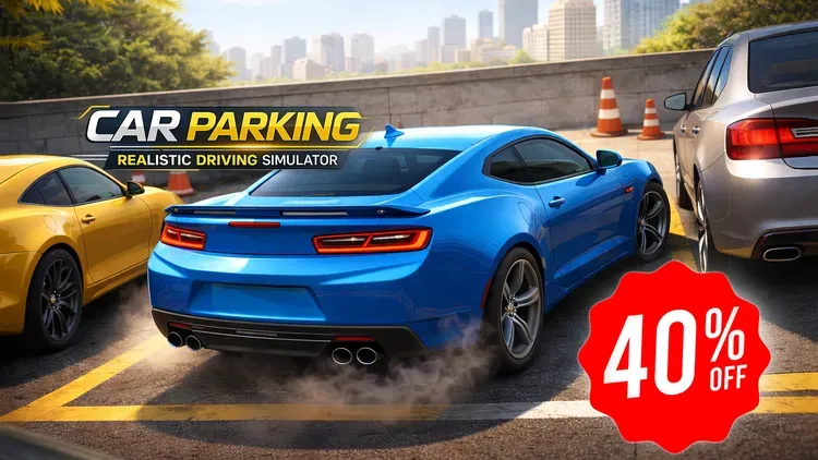 Developer update image for 40% OFF Car Parking Simulator and Driving Game – Limited Time Flash Deal