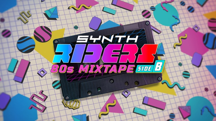 Developer update image for Kickstart Your 2025 With the New Synth Riders Music Pack: 80s Mixtape - Side B!