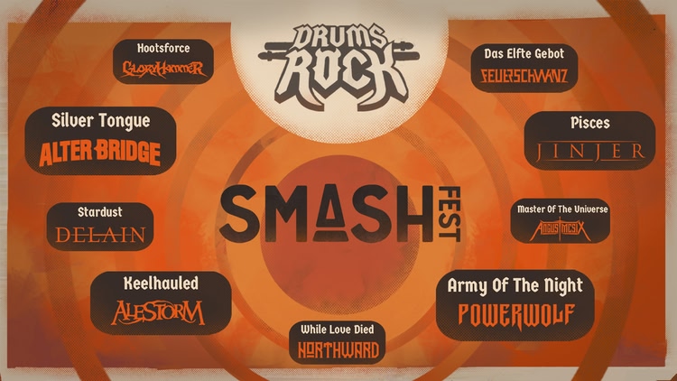 Developer update image for Drums Rock DLC: Smash Fest Music Pack