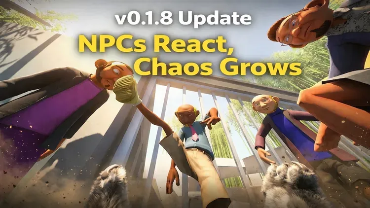 Developer update image for v0.1.8 Update — NPCs React, Chaos Grows