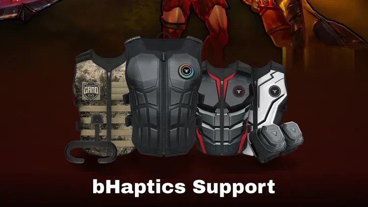 Developer update image for bHaptics Support