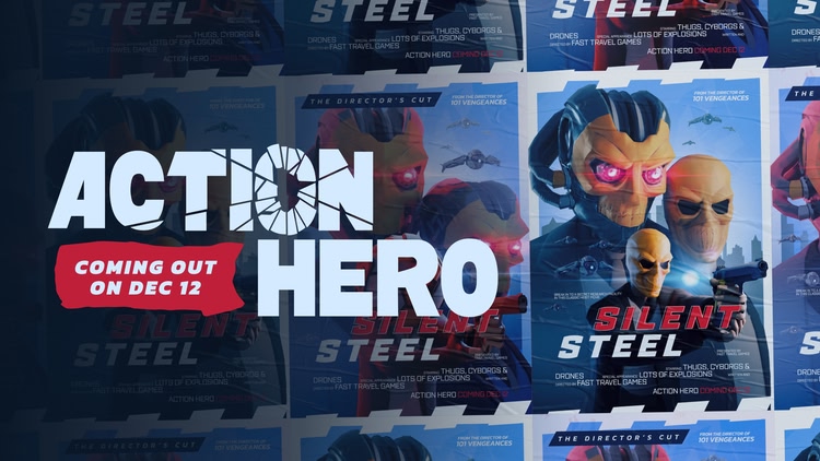 Developer update image for Second movie in Action Hero revealed: Silent Steel! 🚨