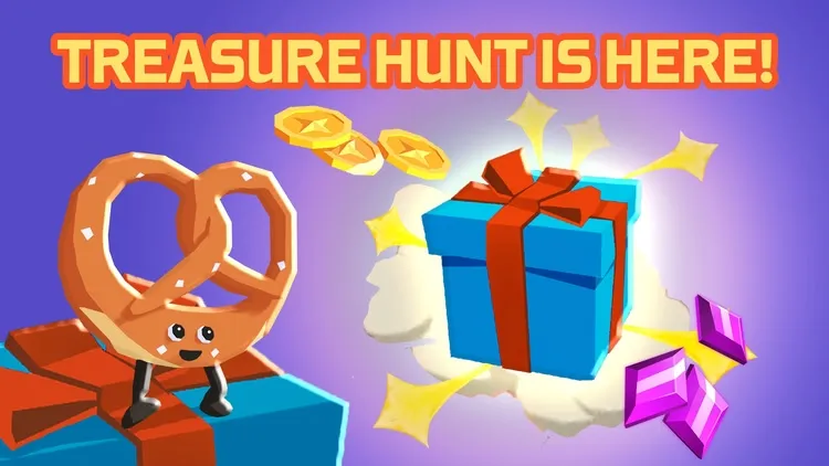 Developer update image for Treasure awaits: send your pet hunting today! 🐾💰
