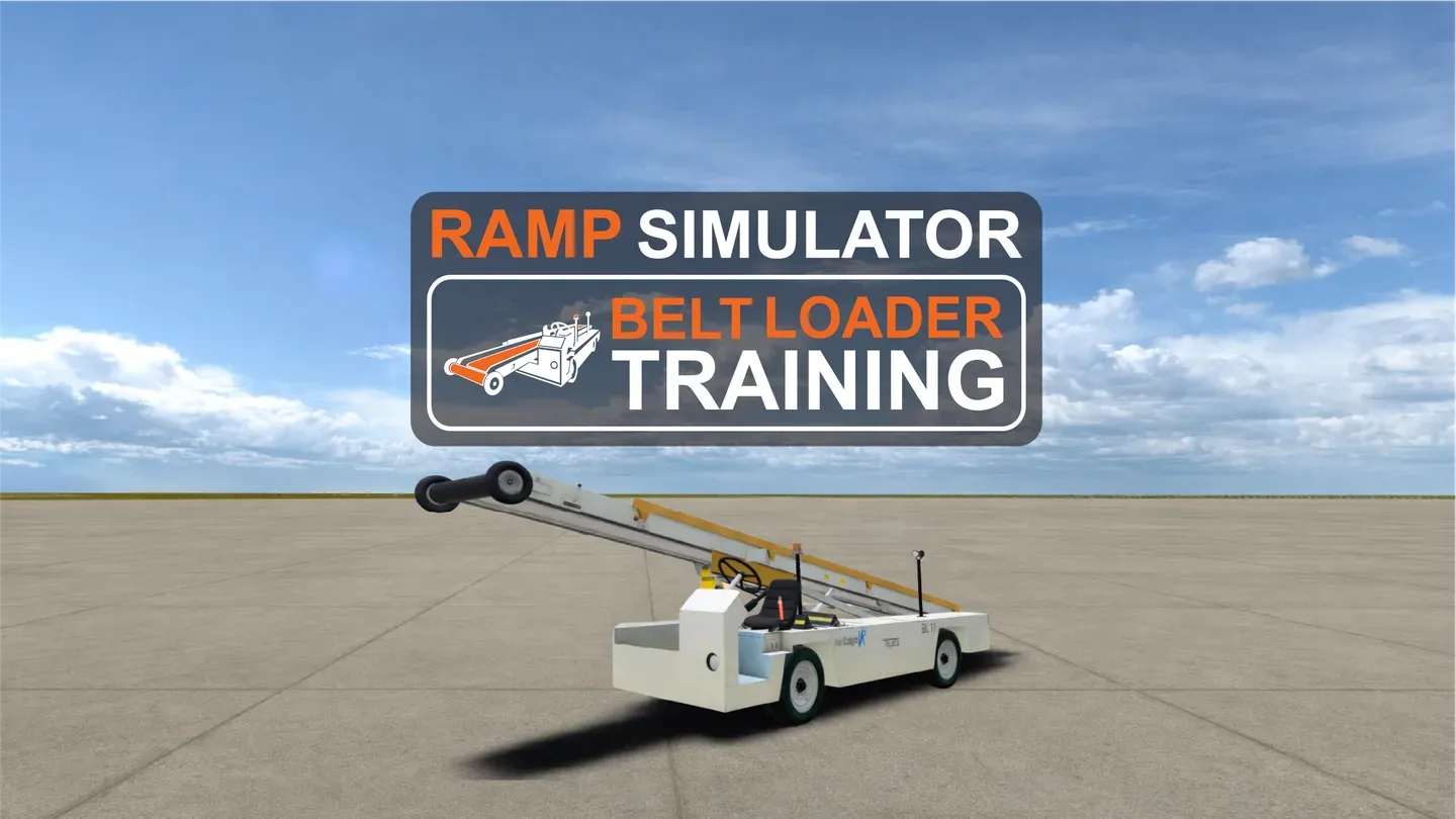 Ramp Simulator: Belt Loader Training trailer 0
