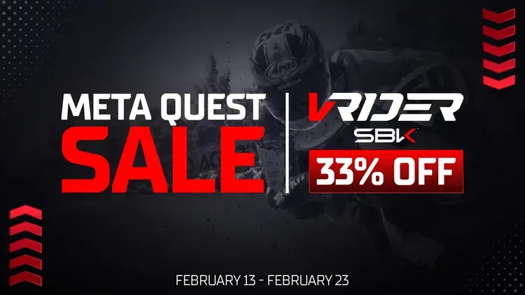 Developer update image for VRider SBK is 33% OFF!