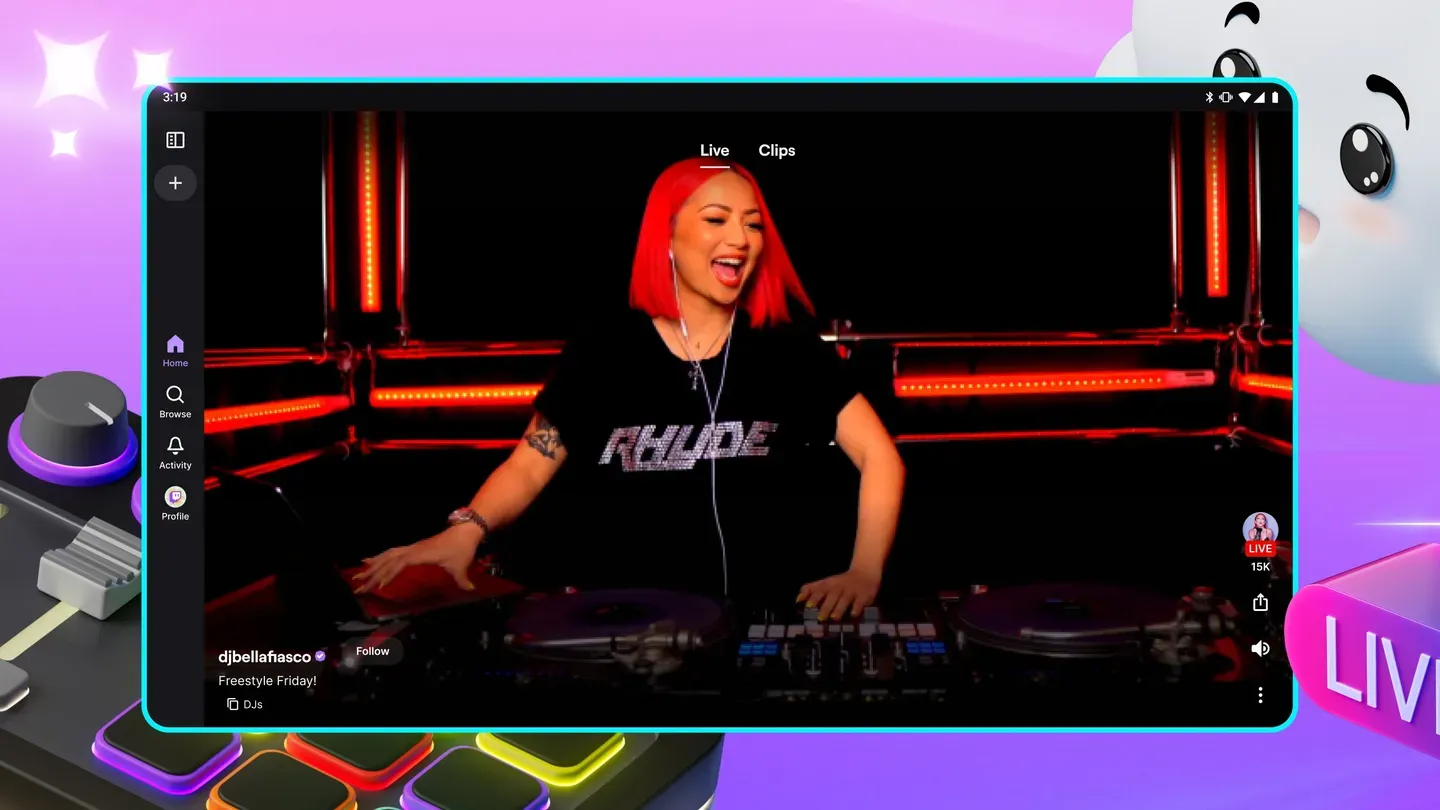 Twitch: Live Streaming cover image