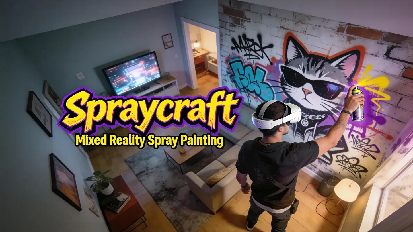 Spraycraft: Mixed Reality Spray Painting trailer 0