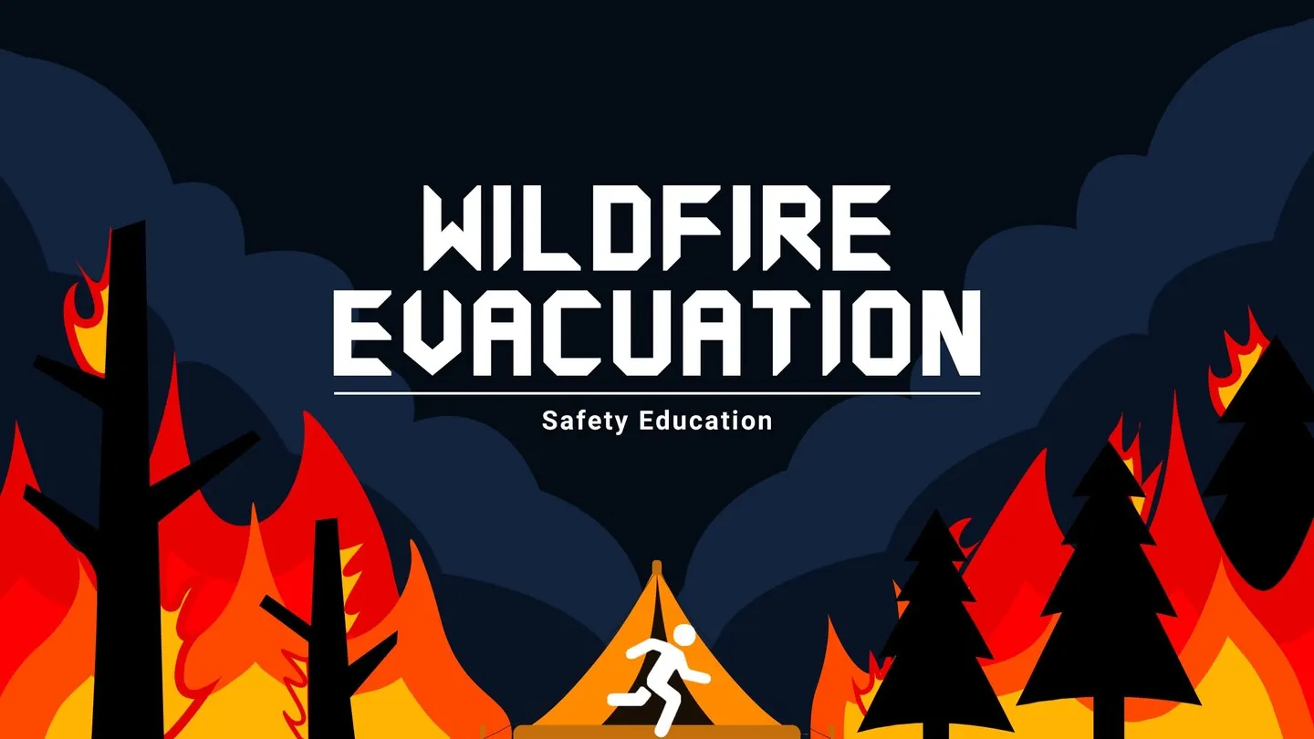 Safety education : Wildfire Evacuation trailer 0