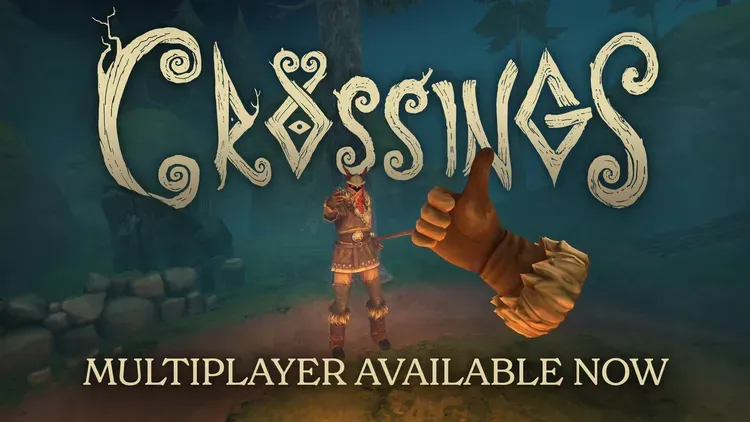 Developer update image for Multiplayer is finally live in CROSSINGS 🖤