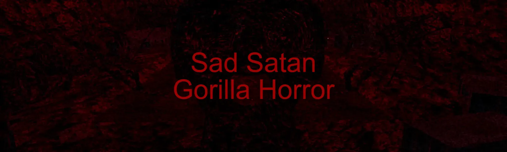 Sad Satan Gorilla Horror