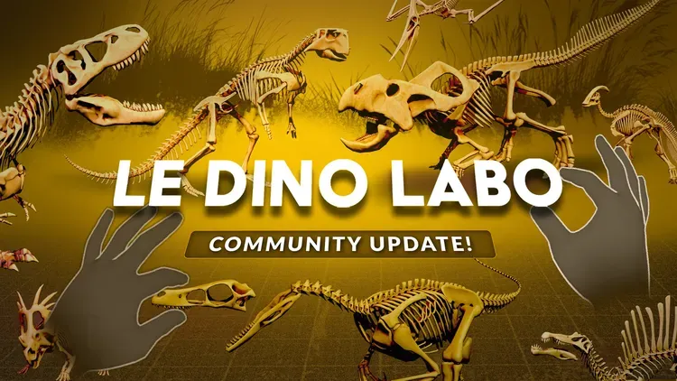 Developer update image for 🦖 Community Update for Le Dino Labo!