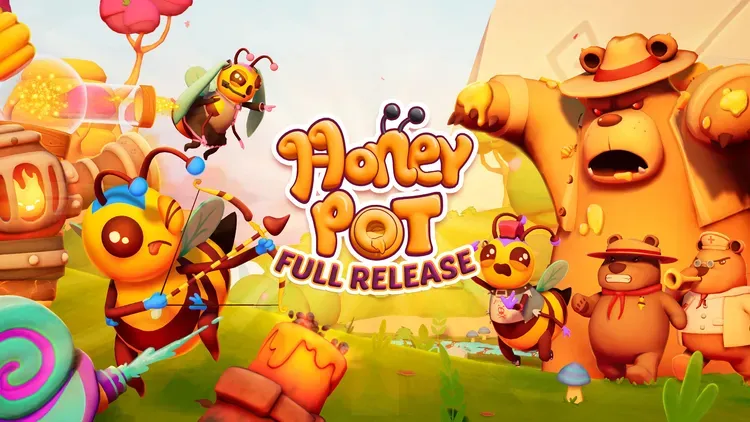 Developer update image for HONEY POT, OUR NEW TOWER DEFENSE GAME, IS FULLY RELEASED! 🍯🎉