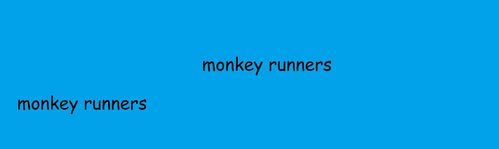 Monkey Runners hero image