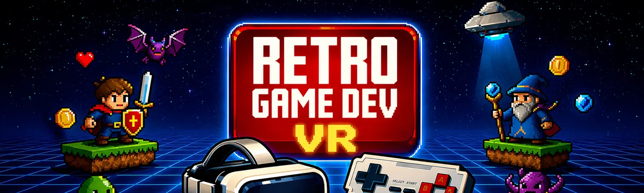 RetroGameDev VR