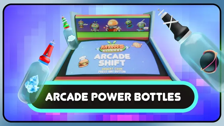 Developer update image for Mars Kitchen: Arcade Power Bottles