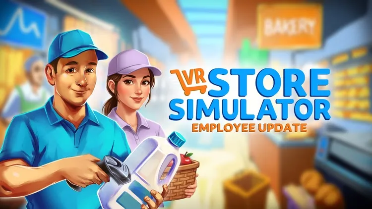 Developer update image for VR Store Simulator - Hiring Employees & In-Game Purchases