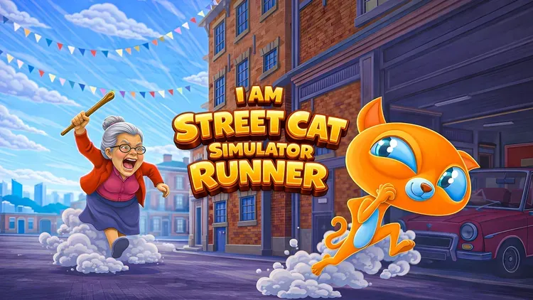 Developer update image for I Am Street Cat Simulator Runner — Now Available! 🚀