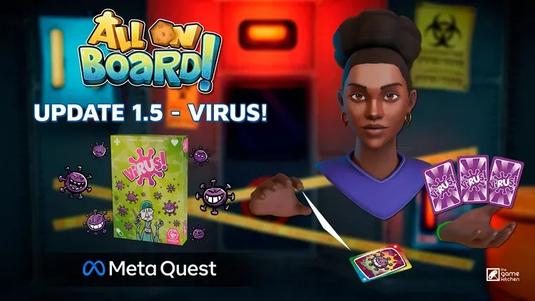Developer update image for Virus! is now available for FREE in All On Board!