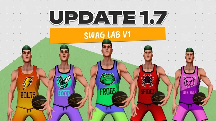 Developer update image for UPDATE 1.7: SWAG LAB v1 IS OUT! ⛹🏻