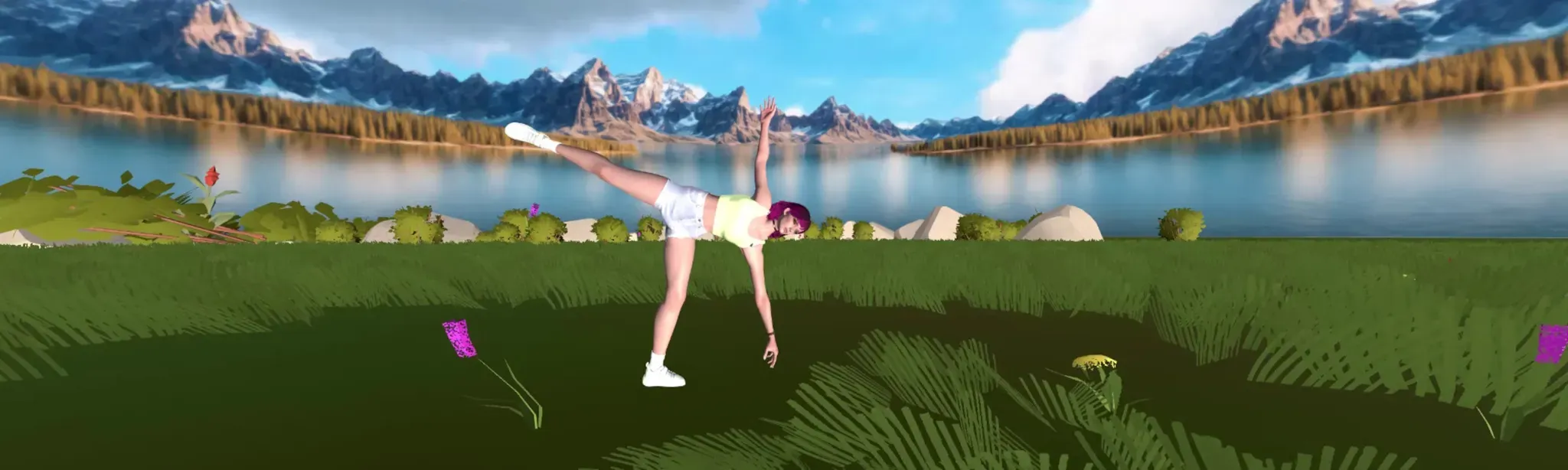 Yoga Hands-Free VR