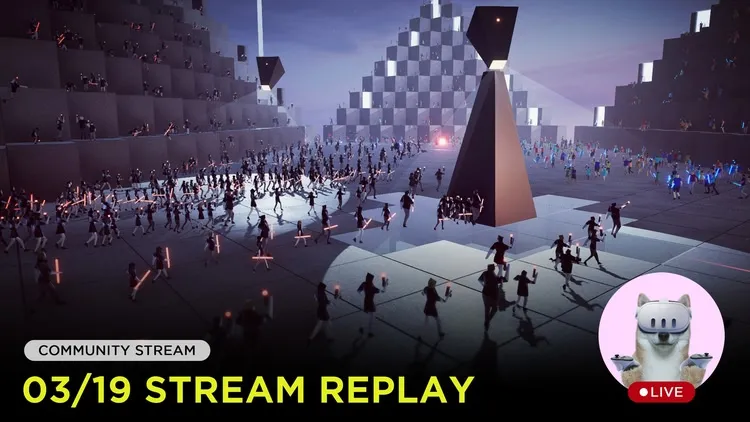 Developer update image for Watch Our 3/19 Stream