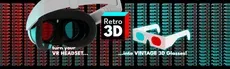 Retro 3D hero image
