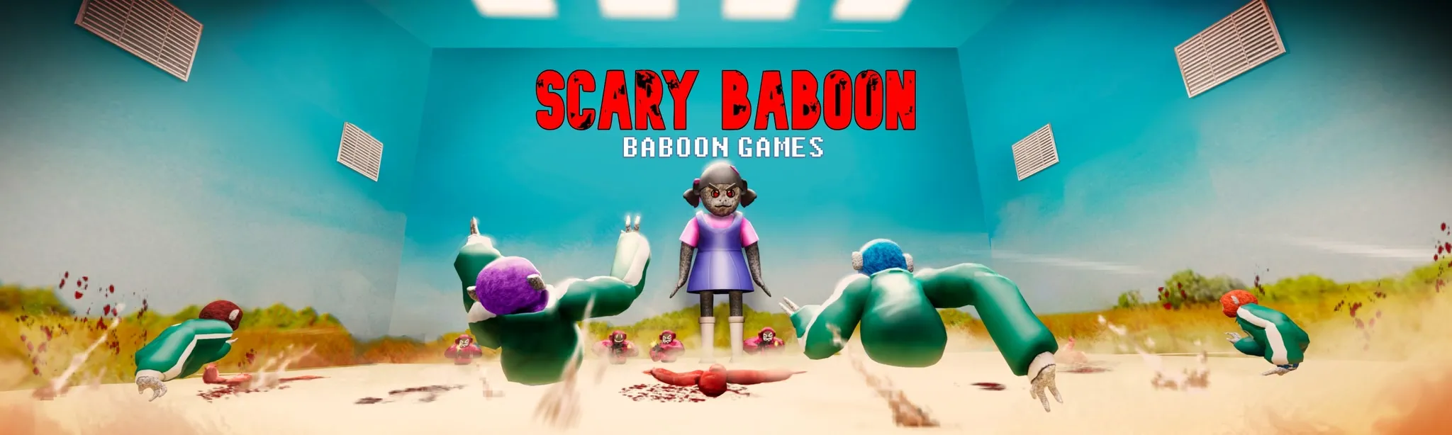 Scary Baboon