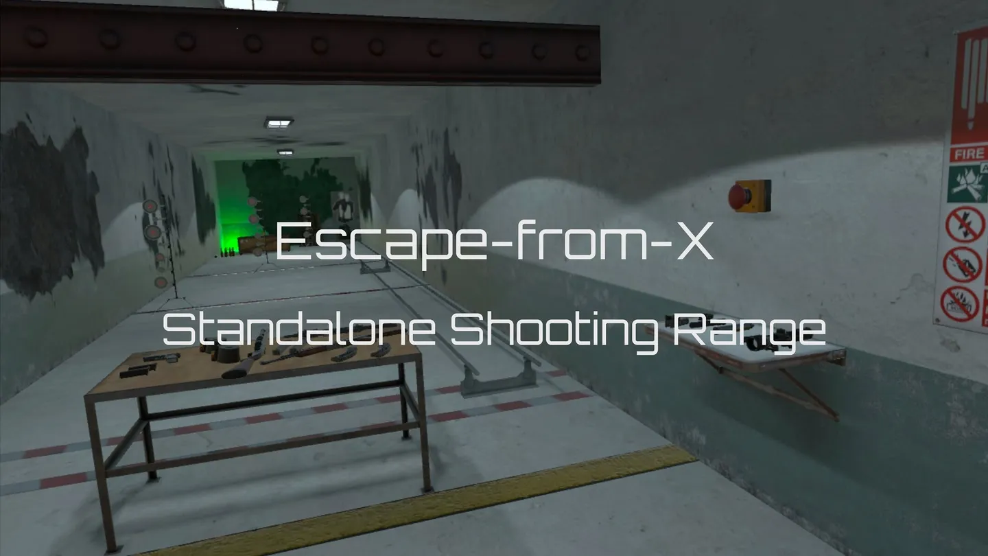 Escape-From-X Shooting Range Standalone trailer 0