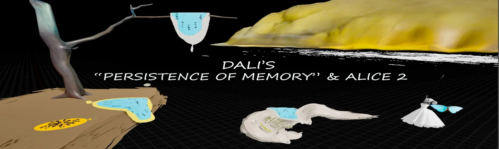 Dali’s “Persistence of Memory” & Alice 2