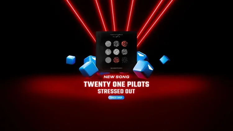 Developer update image for Beat Saber Update v1.42.3 with “Stressed Out” by Twenty One Pilots
