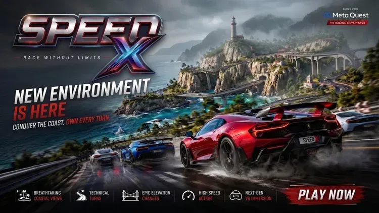 Developer update image for Explore Our New Environment | SpeedX Car Racing Game - Car Game