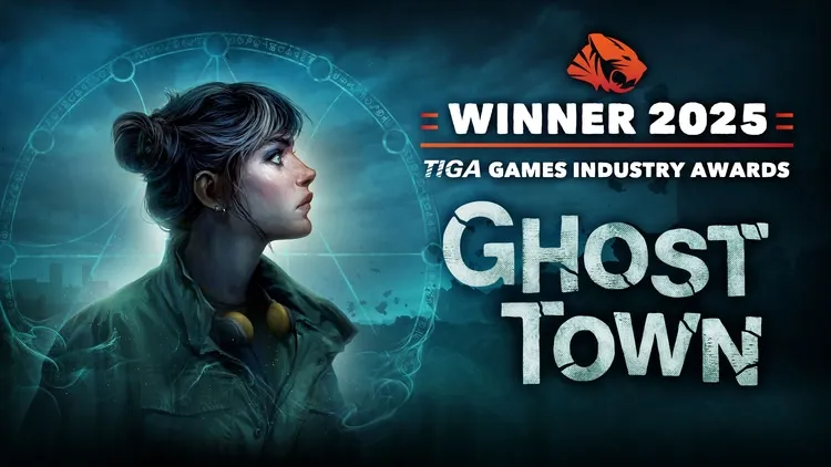 Developer update image for Ghost Town wins Best Puzzle Game & GAME OF THE YEAR  at the TIGA Awards!